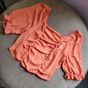 CATO Blouse | Orange | 18/20W | Woman's